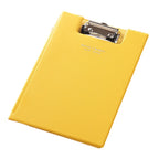 PU-Leder Dokumentenmappe A4 / A5 mit Klemmbrett – Faltbare Vertragsmappe &amp; Schreibunterlage für Schule &amp; Büro 