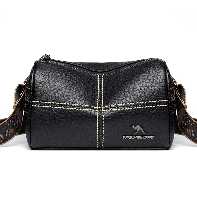 Luxuriöse Damen Handtasche aus weichem Rindsleder – Hochwertige Schulter- & Crossbody Bag 2024, elegante Leder Tote für Alltag & Business