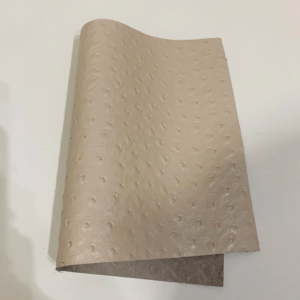 Geprägtes Echtleder Rindsleder Top Layer – Chromgegerbtes Leder 1,0–1,5 mm im A4-Format für DIY Taschen & Accessoires