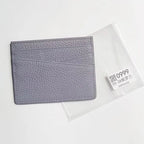 Véritable carte avec initiales – Slim Luxus Card Holder aus Rindsleder für Damen &amp; Herren | Porte-monnaie personnalisé