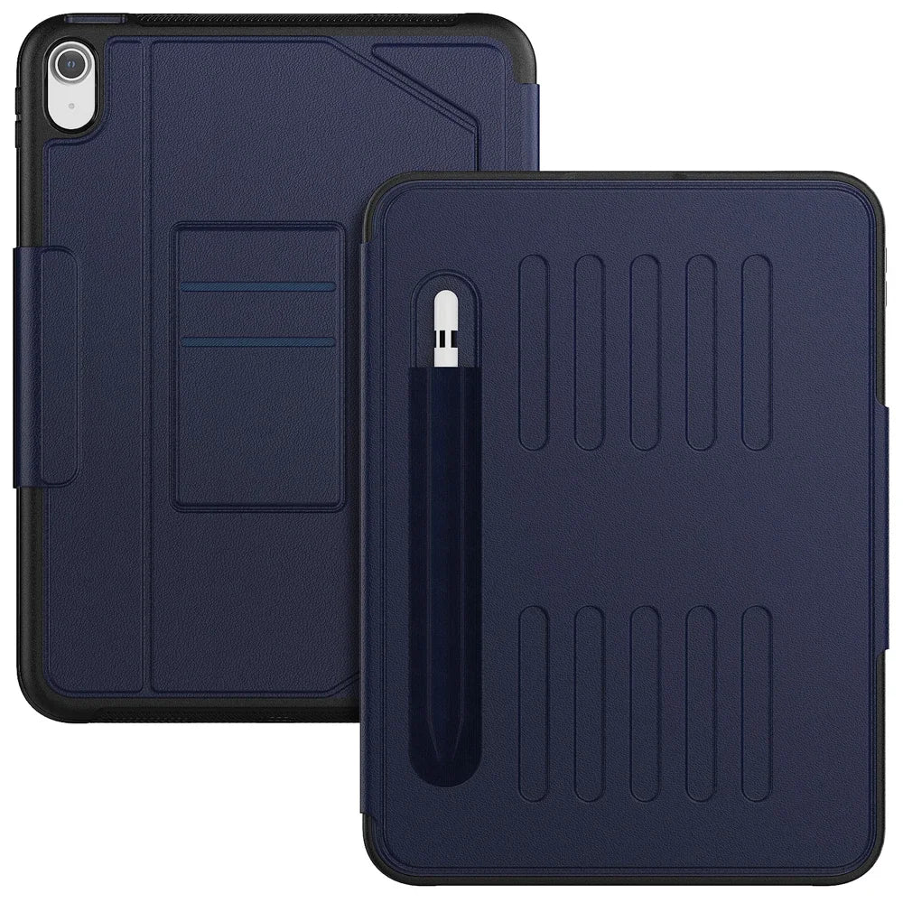 Luxuriöse PU-Leder iPad Hülle für iPad Air & Pro – Business Tablet Case mit Stifthalter & Stoßschutz (11" / 13" / 10.9")