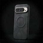 Luxus Schafsleder Magnet Handyhülle für Google Pixel – Business Case mit Vollschutz &amp; stoßfester Tapa dura 