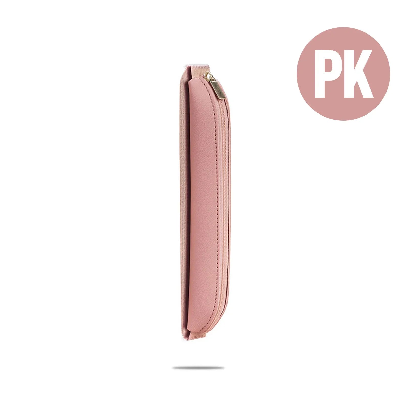 PU Leder Stifteetui mit Buchband &amp; Reißverschluss – Großes Stiftemäppchen für Schule, Büro &amp; Studium 