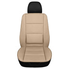 Integrierte Autositzauflage vorne aus Kunstleder – Rutschfester & abriebfester Sitzschutz, universell passend