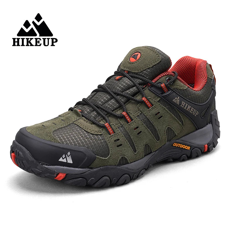 HIKEUP Herren Wanderschuhe – Zapatillas de trekking para la naturaleza, rutschfest, strapazierfähig para exteriores, caminar y caminar