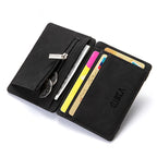 Mini Herren Kartenetui – Slim Wallet mit Münzfach, Scheinfach & PU-Leder für Kreditkarten
