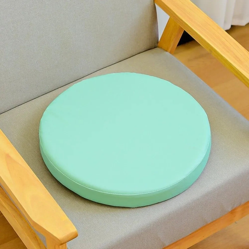 Bequemes Leder Stuhlkissen mit Memory Foam – Wasserdichtes, dick gepolstertes Sitzkissen für Küche & Alltag