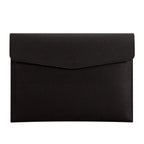 A4 Leder Dokumententasche – Elegante bolsa para archivos comerciales para almacenamiento, registro y oficina