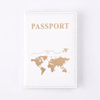 TRISJEM Slim Passport Cover – PU Leder Reisepasshülle für Herren & Damen, Reiseorganizer Unisex