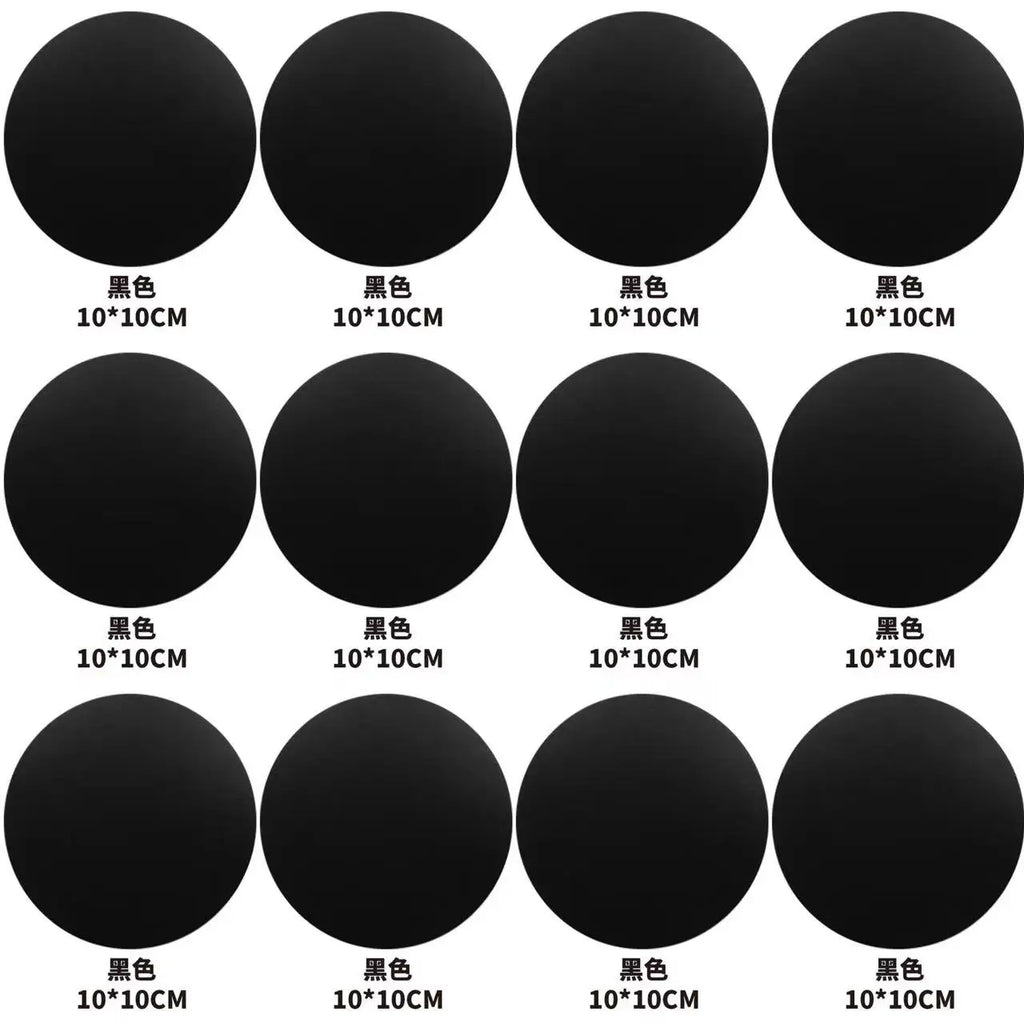 Runder Kunstleder Untersetzer – Wasserdicht & hitzebeständig, stilvolle Tassenunterlage im American Style für Kaffee & Tee