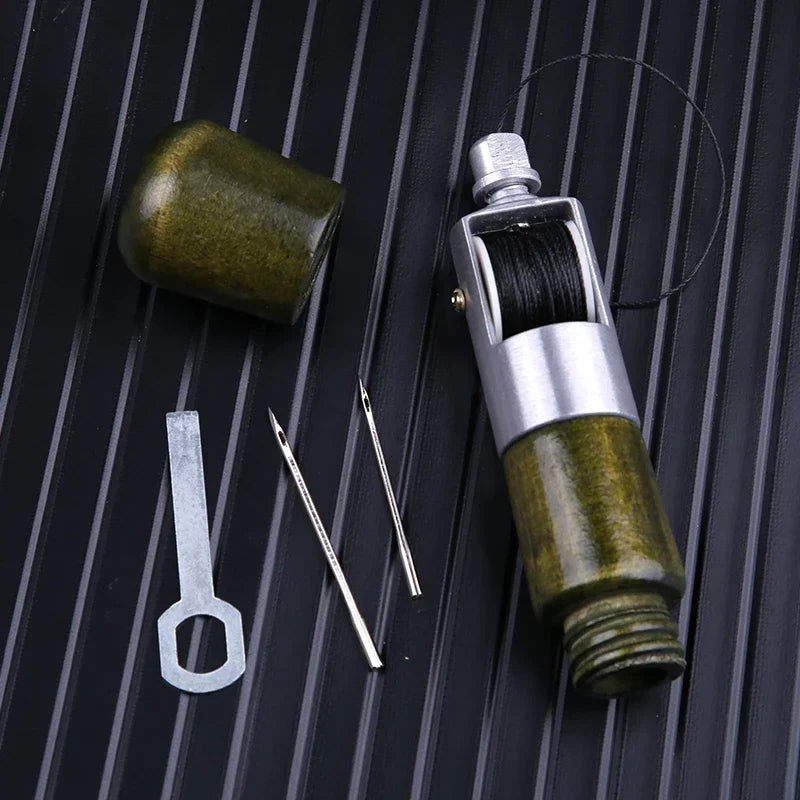 Fenrry Speedy Stitcher Leder Ahle – Manuelle Nähahle mit Holzgriff für Leder, Canvas & Reparaturen | DIY Lederwerkzeug