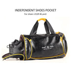 Hochwertige PU-Leder Reisetasche mit großem Fassungsvermögen – Sport- & Travel Duffle Bag mit Schuhfach, modische Herren Handtasche XA689ZC