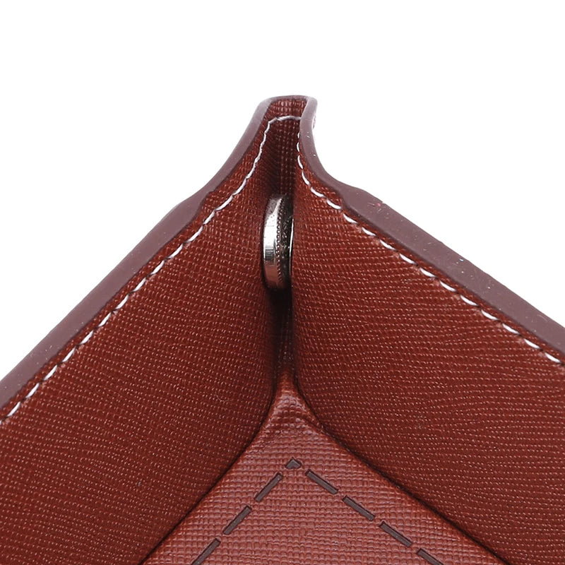 Kreative Faltbare PU Leder Ablageschale – Valet Tray für Handy, Schlüssel, Geldbörse & Münzen