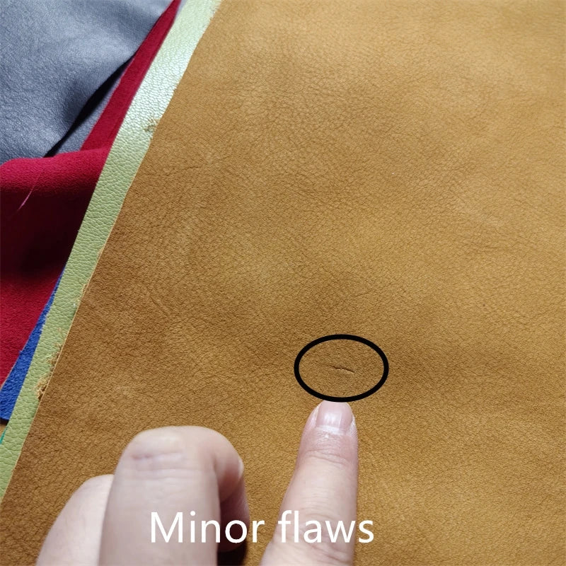 Feines Schafsleder Top-Grain 0,5–1,0 mm – Weiches Echtleder mit kleinen Naturmerkmalen für Futter & DIY-Handarbeit