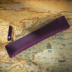 Mini Stifteetui en véritable cuir – Handgefertigter Leder-Organizer für Büro, Schule &amp; Reisen