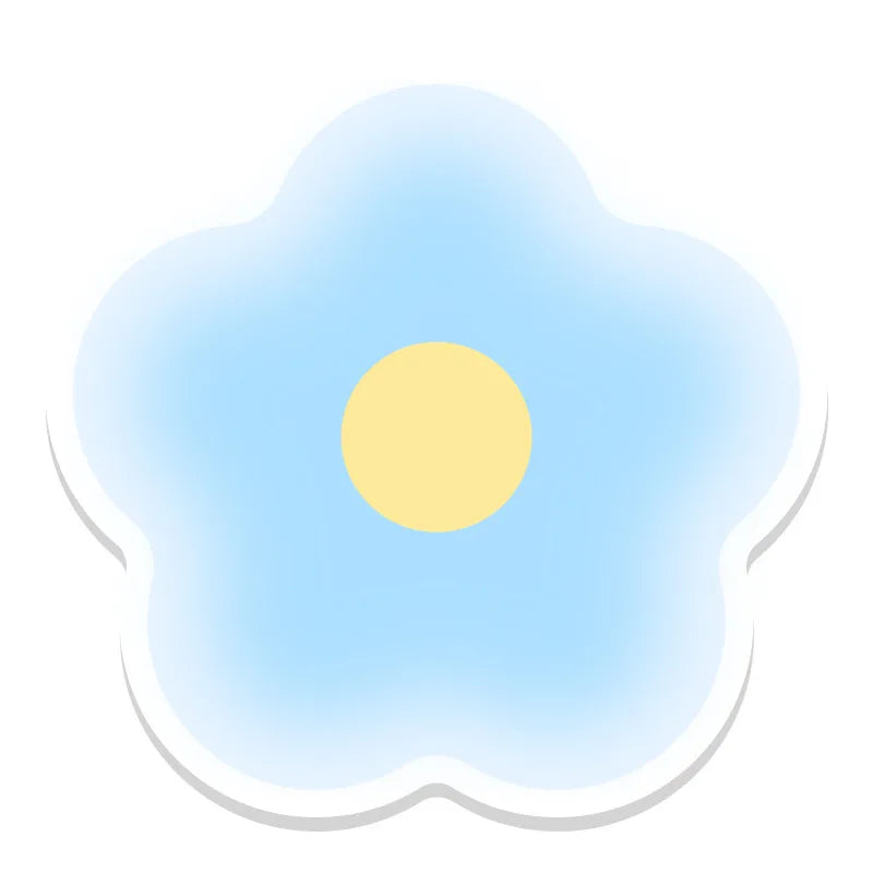 Blumenförmige Leder Untersetzer & Tischmatten – Hitzebeständig, rutschfest & dekorativ, kreative Platzsets in Farbverlauf