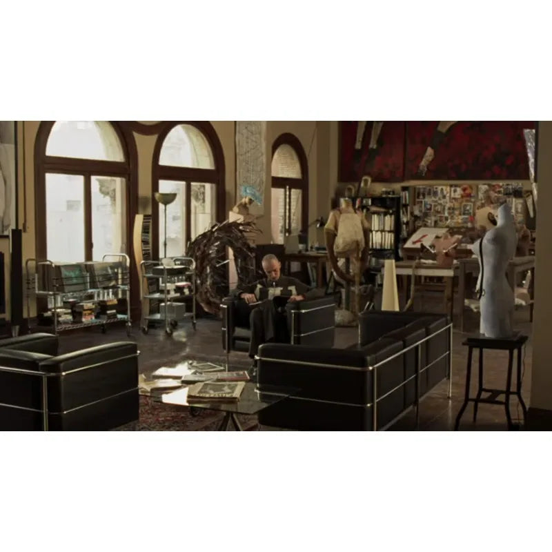 Modernes Apartment Sofa aus Mikrofaser-Leder – Maßgefertigtes L-Form Ledersofa mit Metallgestell für kompakte Wohnräume