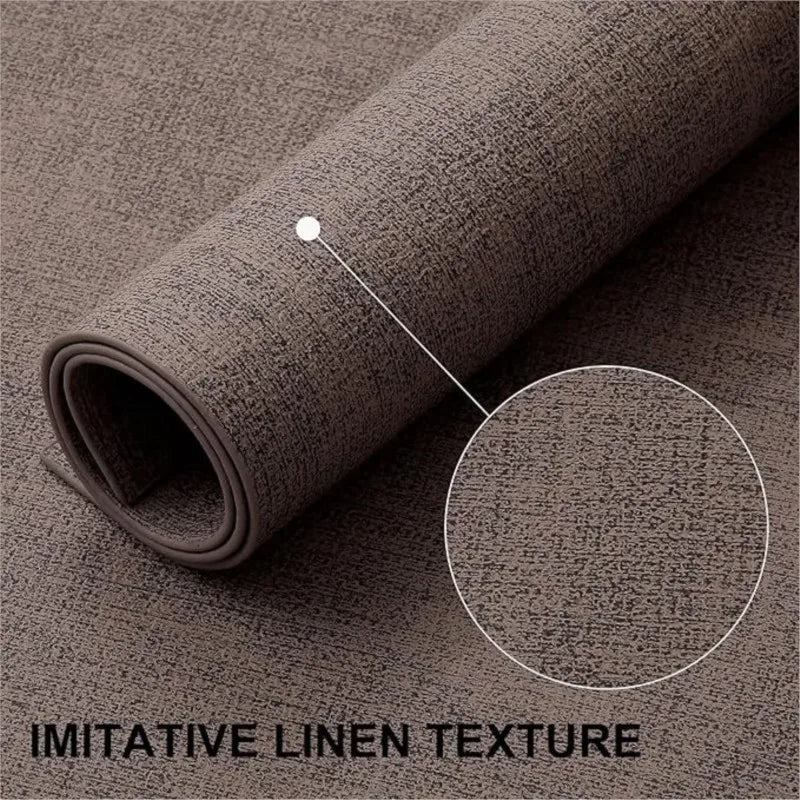 Kitinjoy PU-Leder Tischsets – Rutschfeste, hitzebeständige & wasserdichte Platzmatten aus Kunstleder für Esstisch, Küche & Schreibtisch (6er Set)