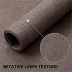 Kitinjoy PU-Leder Tischsets – Rutschfeste, hitzebeständige & wasserdichte Platzmatten aus Kunstleder für Esstisch, Küche & Schreibtisch (6er Set)