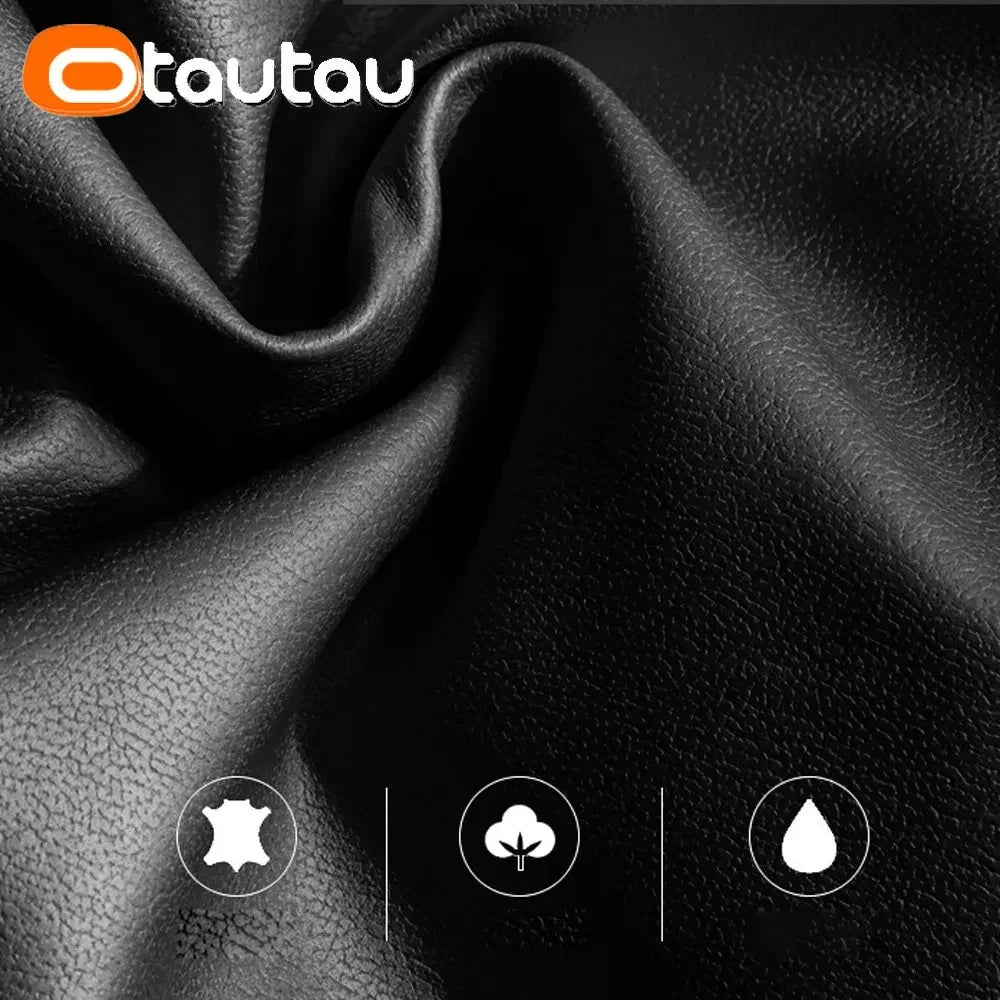 OTAUTAU Bean Bag Sofa aus Kunstleder – Gefüllter Sitzsack 70 cm für modernes Wohnen