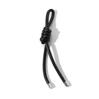 Modischer PU-Leder Seil-Schlüsselanhänger – Vielseitige Hängedekoration für Schlüssel, Handy &amp; Tasche mit O-Ring in Goldoptik