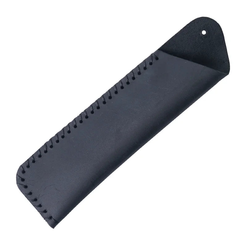 Echtes Leder Stifteetui Vintage – Single Pen Case aus Leder für Füllfederhalter, Rollerball & Kugelschreiber