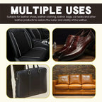 Lederpflege Creme mit Bienenwachs – Natürliche Leder Salbe für Möbel, Schutz & Reparatur