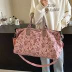 Furukroa Unisex Fitness- & Reisetasche – Minimalistische wasserfeste Nylon-Handtasche mit großem Fassungsvermögen für Damen und Herren