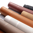 Coussin de siège de voiture en cuir Nappa – Housse de protection atmungsive, coussin de siège universel universel pour siège de commande et de rangement, porte-écrous