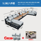 Designer Luxus Ledersofa – Modernes, erweiterbares Center-Seater & Sectional Sofa aus Echtleder für exklusive Wohnräume