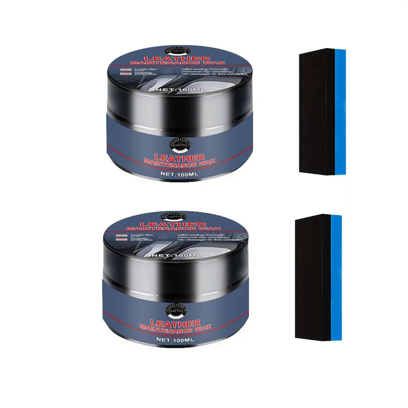 300 ml Spezial Wachs für Auto Innenraum – Lederpflege &amp; Cockpit Politur für Ledersitze, Armaturen &amp; Kunststoff