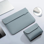 PU-Leder Laptop Sleeve – Schutzhülle für MacBook Air/Pro 13–16 Zoll, Xiaomi, Dell, HP, ASUS Notebook Case