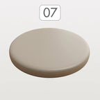 Rundes PU Leder Sitzkissen mit Memory-Schaum – Rutschfestes Stuhlkissen für Esszimmer, Barhocker &amp; Fensterbank 