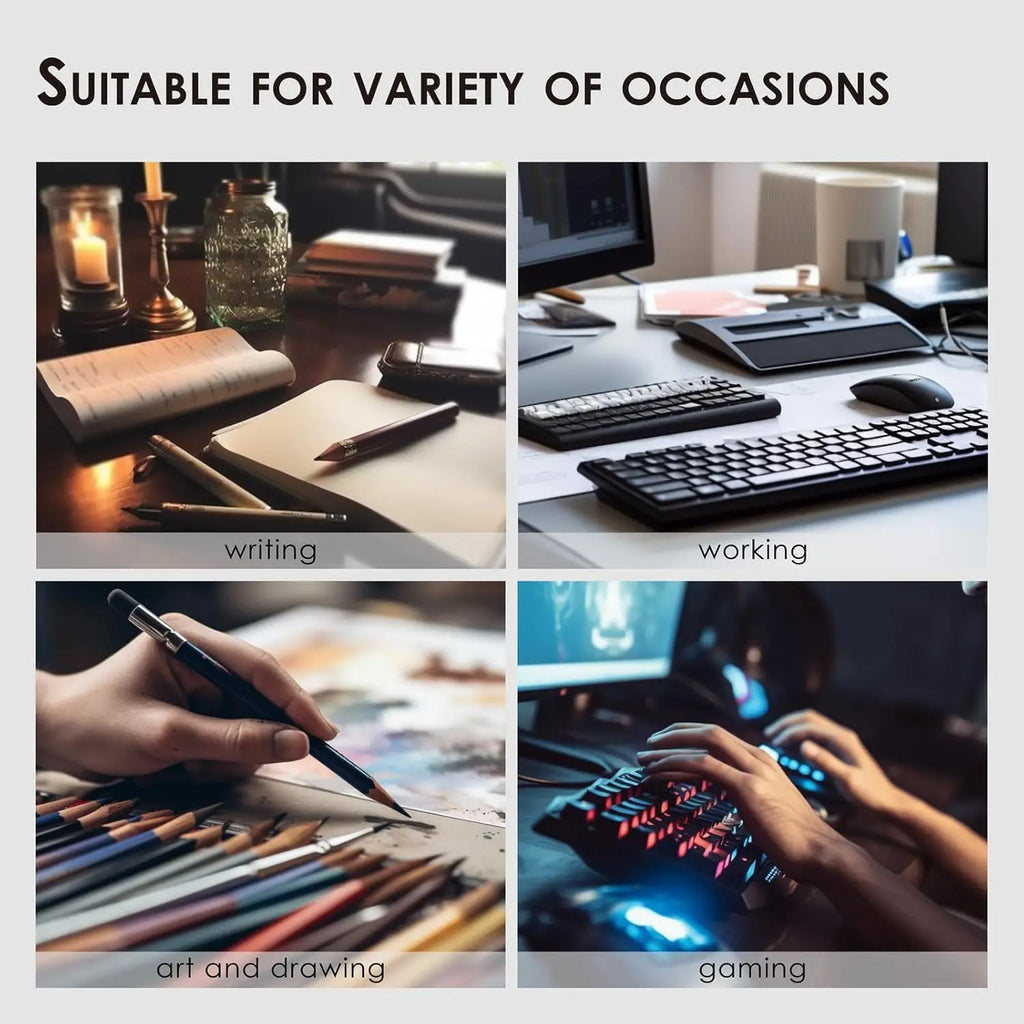 YSAGi Leder Schreibtischunterlage – Große Rutschfeste PU Desk Mat für Büro & Zuhause, Mauspad und Tastaturunterlage