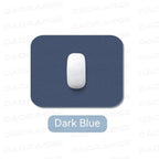 Kompaktes Leder Mousepad – Rutschfeste, doppelseitige PU Leder Mausmatte für Gaming, Büro & Laptop