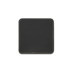 5er-Set personalisierte Getränkeuntersetzer aus PU-Leder – Runde, hitzebeständige Unterlagen Ø 11 cm mit Wunschdesign 