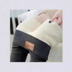 Damen Thermo Leggings mit Fleece-Futter – High Waist, extra warm & hoch elastisch, Winterleggings für Outdoor & Alltag