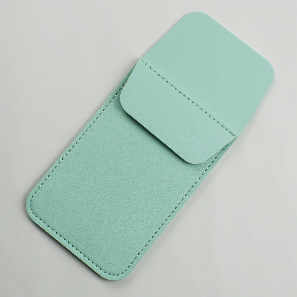 Mobiler Pocket Stiftehalter aus weichem Kunstleder – Kompaktes Stifteetui & Organizer für Schule & Büro