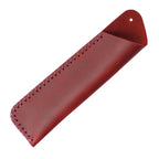 Echtes Leder Stifteetui Vintage – Single Pen Case aus Leder für Füllfederhalter, Rollerball & Kugelschreiber