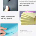 Rundes Sitzkissen aus Kunstleder Ø35 cm – Wasserdichtes, dick gepolstertes Stuhlkissen für Büro, Zuhause & Fahrzeug