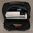 Luufan Herren Leder-Rucksack – 15,6 Zoll Laptop Backpack, Wasserdicht, Business & School Daypack aus Echtleder