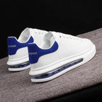 HUISONG Herren Sneakers – Designer Casual Schuhe aus Leder, Plattform-Sneaker, modisch & komfortabel für Alltag und Walking