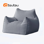 OTAUTAU Bean Bag Sofa Pouf Bezug – Outdoor & Indoor Sitzsack-Hülle ohne Füllung, wasserfester Puff Ottoman für Garten, Camping & Wohnzimmer