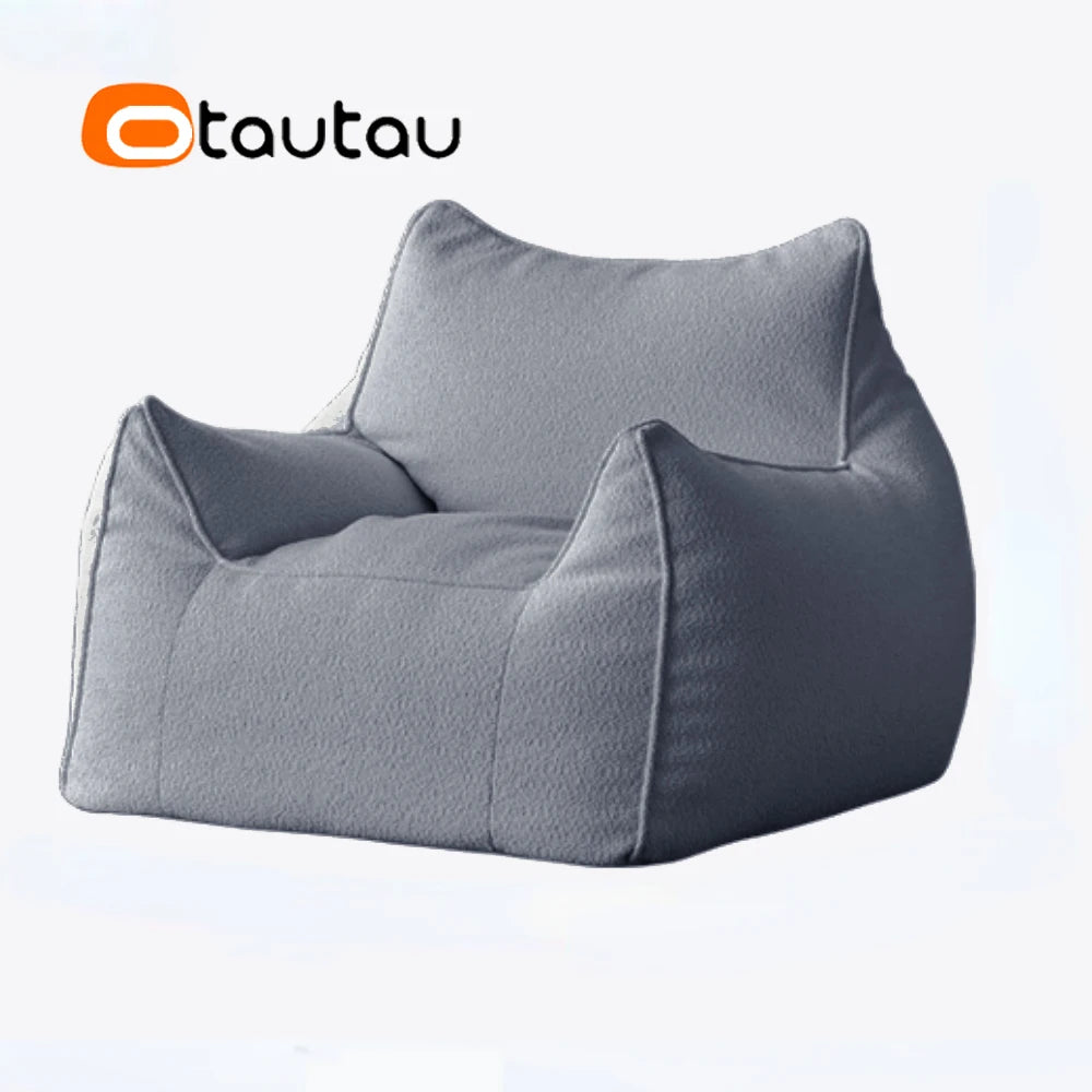 OTAUTAU Bean Bag Sofa Pouf Bezug – Outdoor & Indoor Sitzsack-Hülle ohne Füllung, wasserfester Puff Ottoman für Garten, Camping & Wohnzimmer