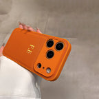 Étui en cuir personnalisé pour iPhone avec nom – Goldene 3D Heißfolienprägung, luxueux étui à main au design pour iPhone 17, 16, 15, 14 et 13 Pro Max, Plus et Air