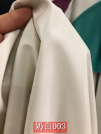 Dünnes weiches Kunstleder Meterware – Tissu en cuir PU élastique avec revêtement pour vêtements, sacs et projets de bricolage 