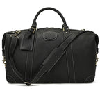 Luufan Crazy Horse Bolsas de cuero para hombres – Große Vintage Travel Duffel aus echtem Rindsleder mit Schultergurt