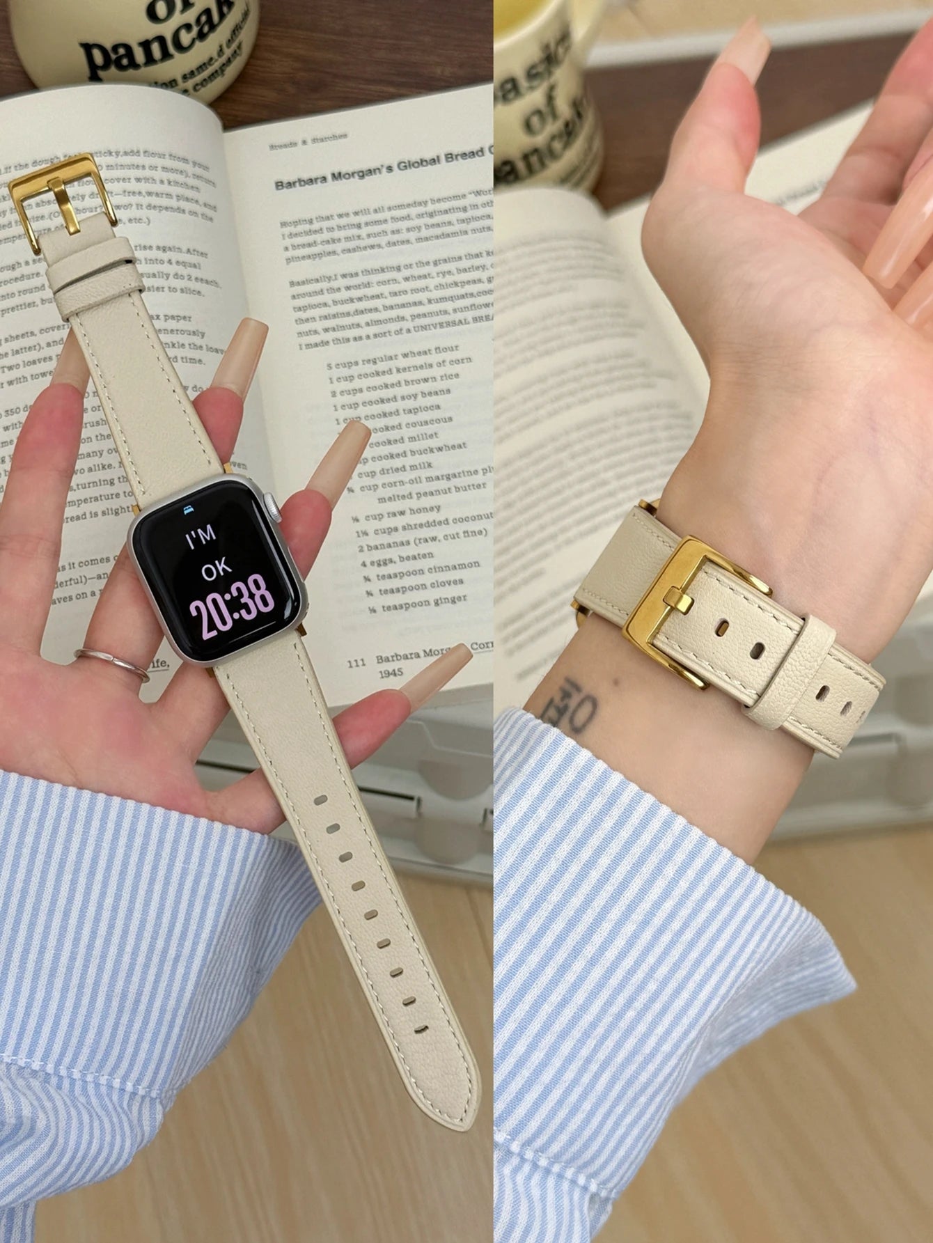 Leder Loop Armband für Apple Watch – Sportlich-elegantes iWatch Lederarmband für Damen & Unisex 38–49 mm