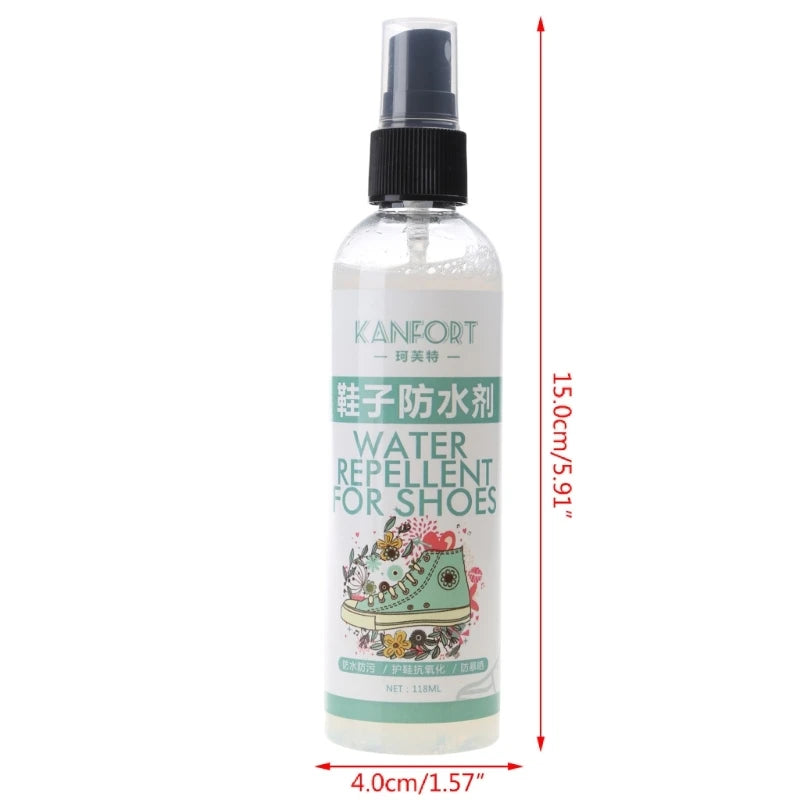 Hydrophobes Schuh Imprägnierspray – Unsichtbarer Wasserschutz für Wildleder, Leder, Canvas, Nubuk & Textilien (100 ml)