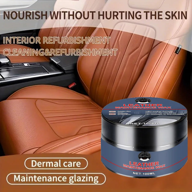 300 ml Spezial Wachs für Auto Innenraum – Lederpflege & Cockpit Politur für Ledersitze, Armaturen & Kunststoff